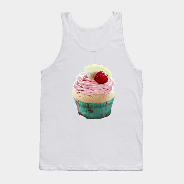 cupcake Tank Top by Thuydraws